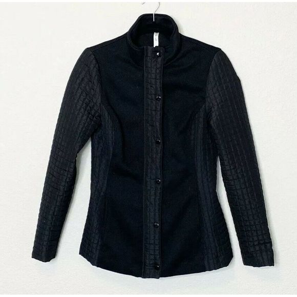 Fabletics Pine Zip Jacket Quilted Better Sweater - Picture 2 of 5